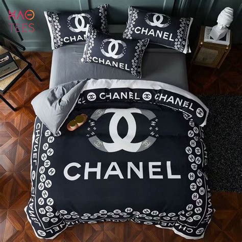 chanel bedding black|Chanel bedding for sale.